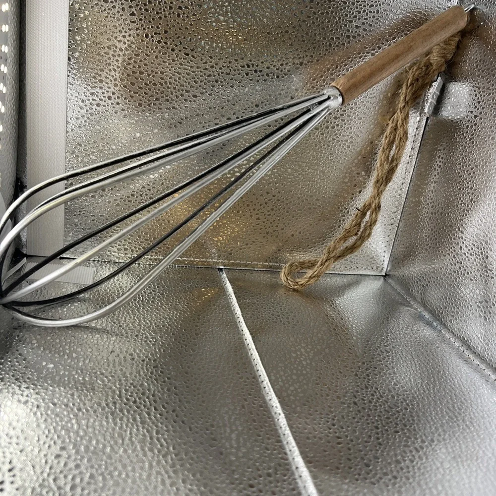 Handmade Wooden Hand Whisk With Rope‎ To Hang 14